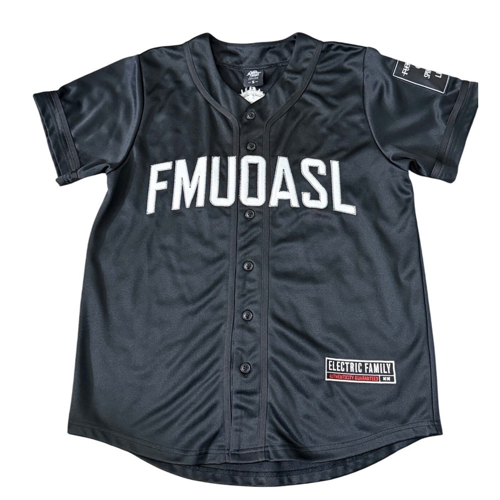 Electric Family x Alison Wonderland FMUOASL Baseball Jersey Size Small ii09